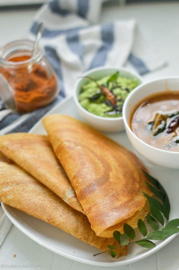 Quinoa Dosa My Dainty Soul Curry