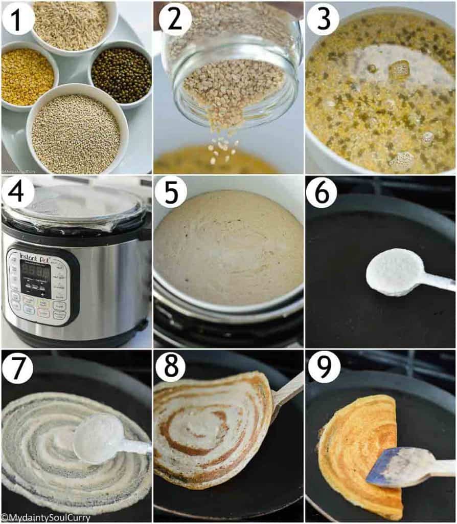 How to make Quinoa dosa