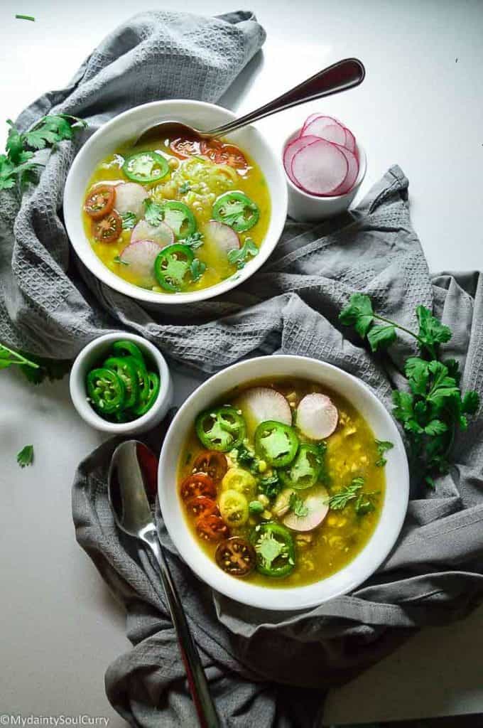 Jalapeno Lime Instant Pot white bean soup