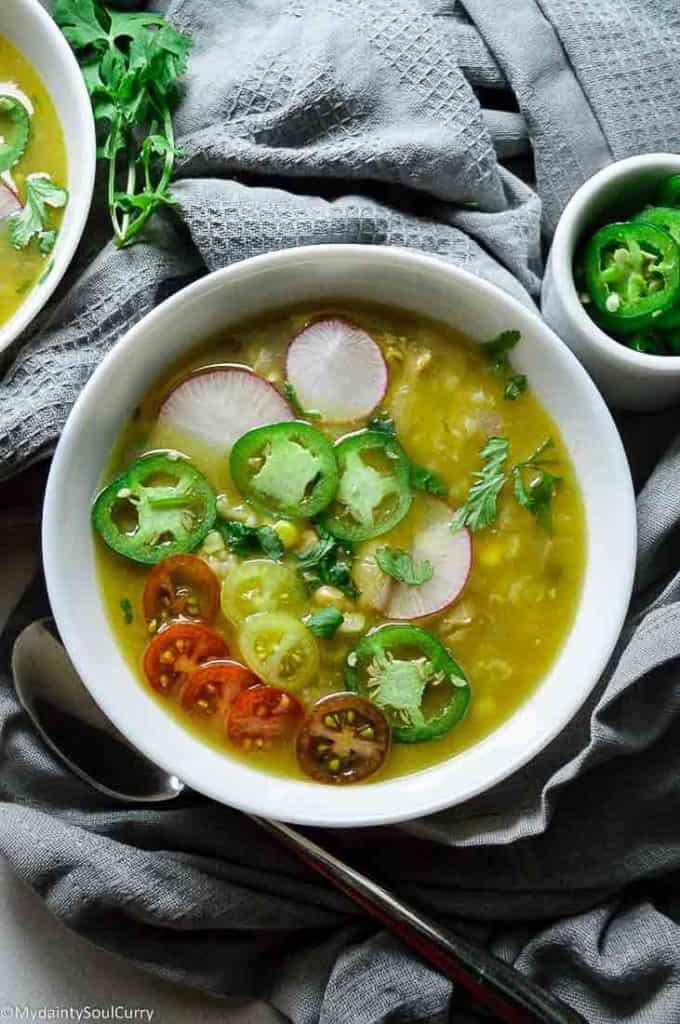 Yum Instant Pot white beans soup