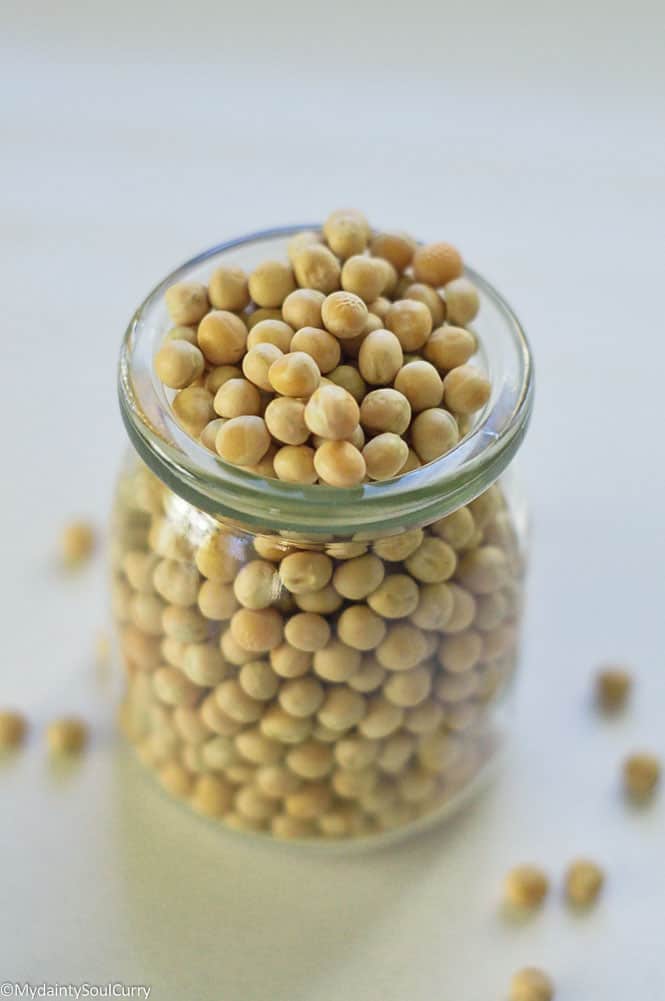 Dried yellow peas