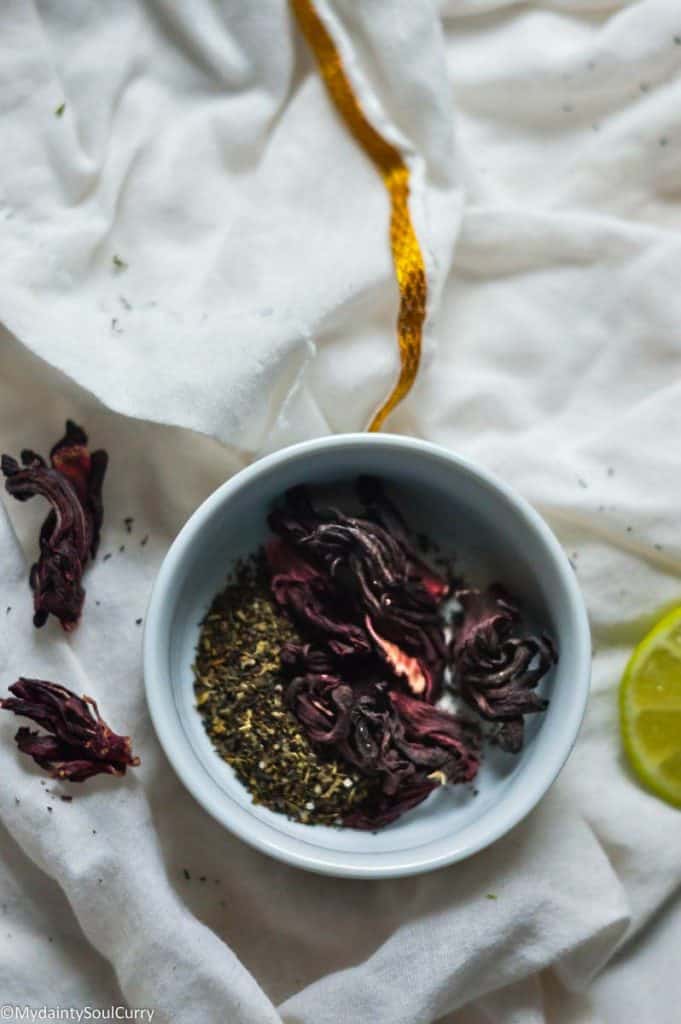 Hibiscus tea blend