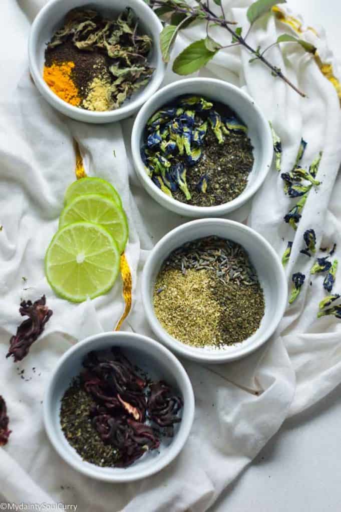 Types of immune boosting tea blends