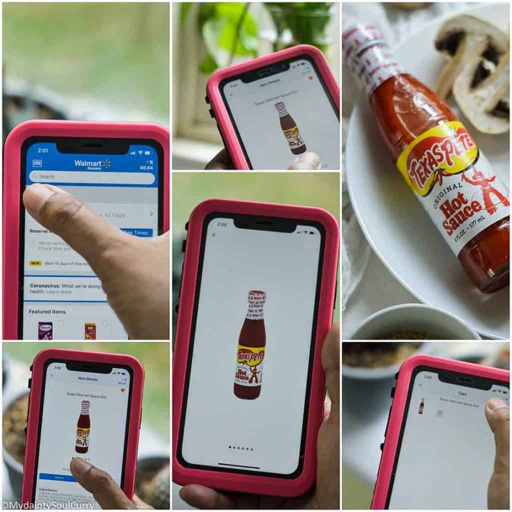 Online buying of Texas Pete hot sauce