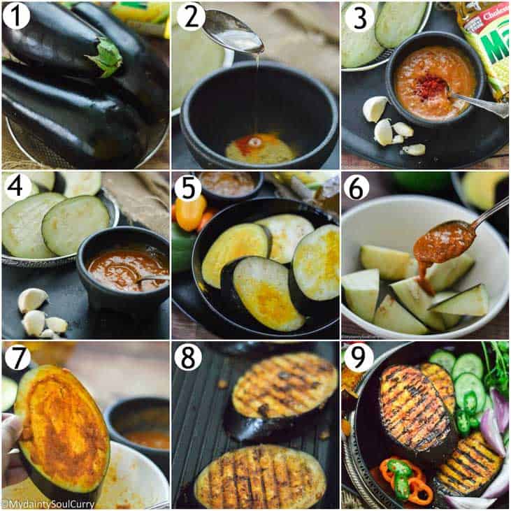How to cook tandoori eggplant