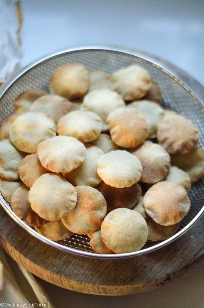 Crispy air-fryer pani puri