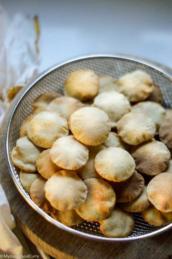 AirFryer Puri (Chaat Puri) My Dainty Soul Curry