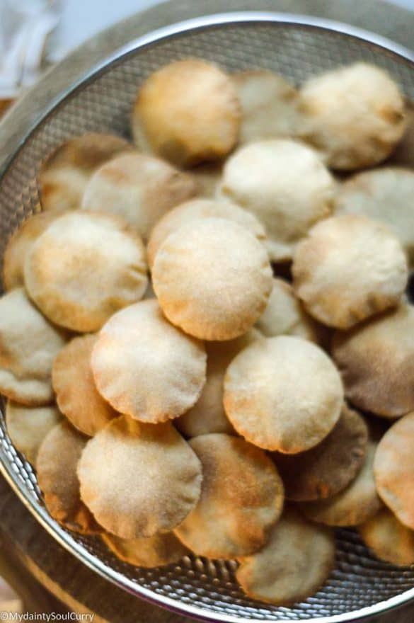 AirFryer Puri (Chaat Puri) My Dainty Soul Curry