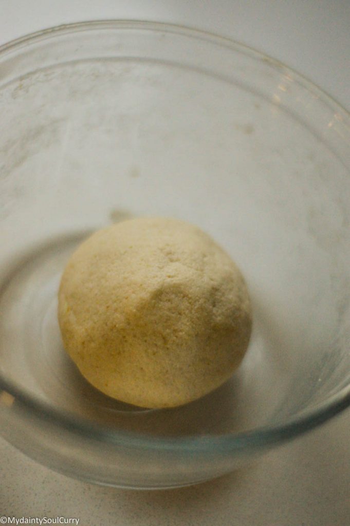 Dough for air-fryer pani puri