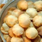 Crispy air-fryer puris