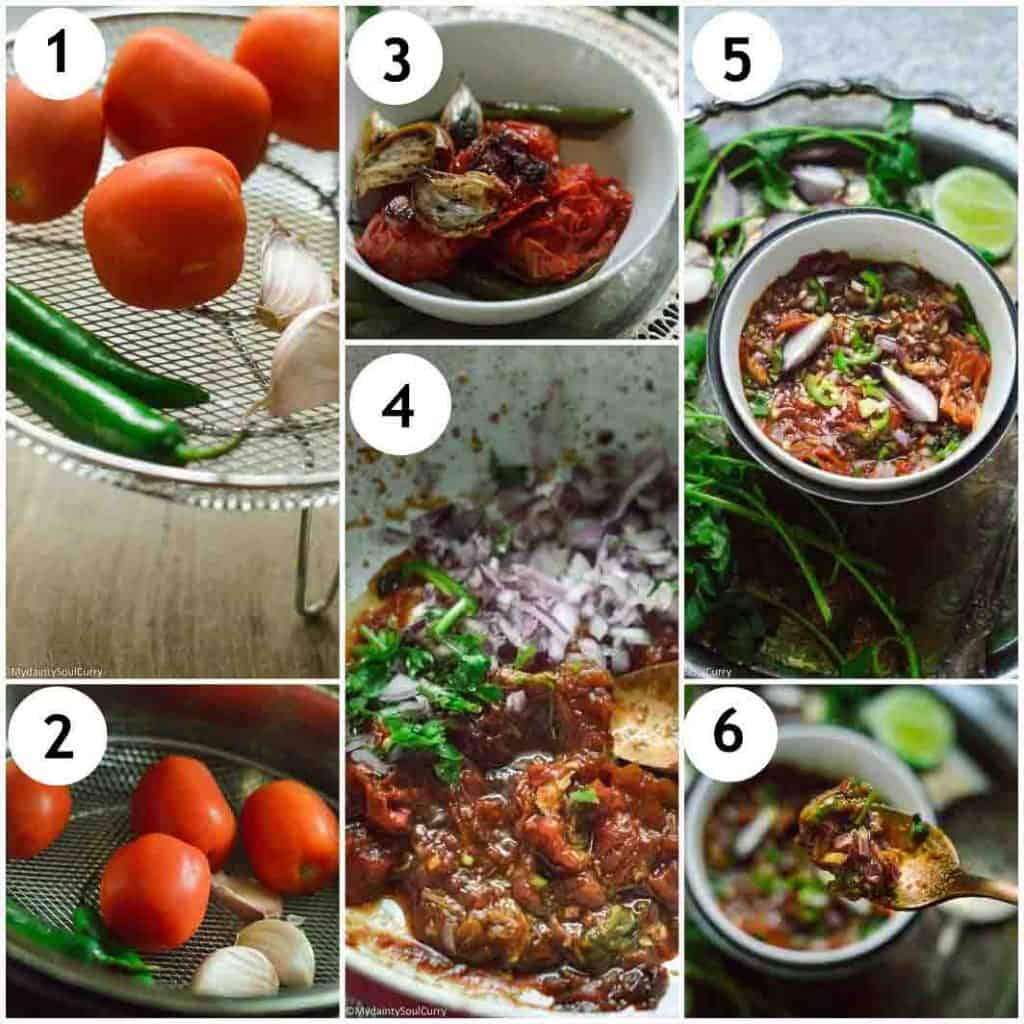 How to make tomato choka
