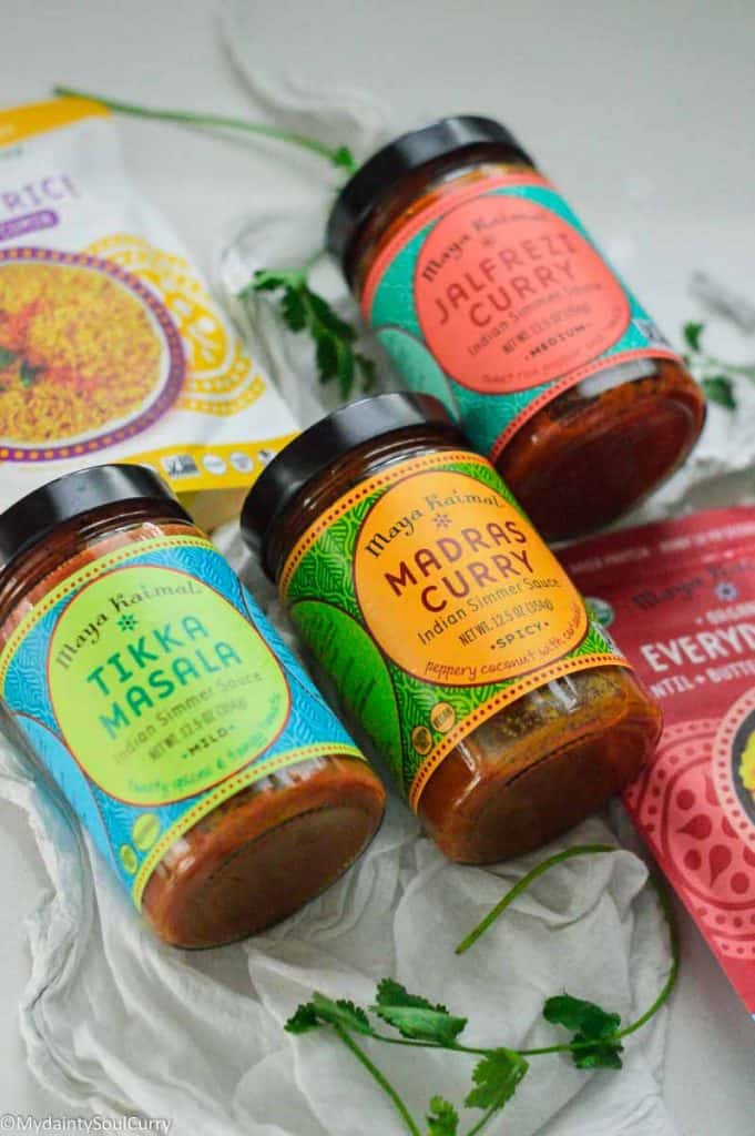 Maya Kaimal sauces