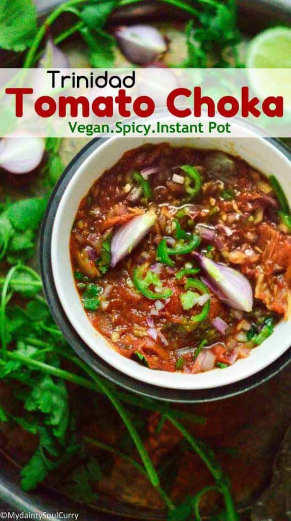 Trindian Tomato choka