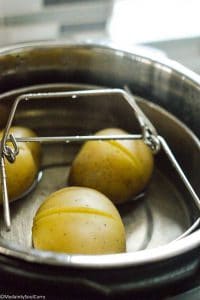 Boiling potatoes in an instant pot