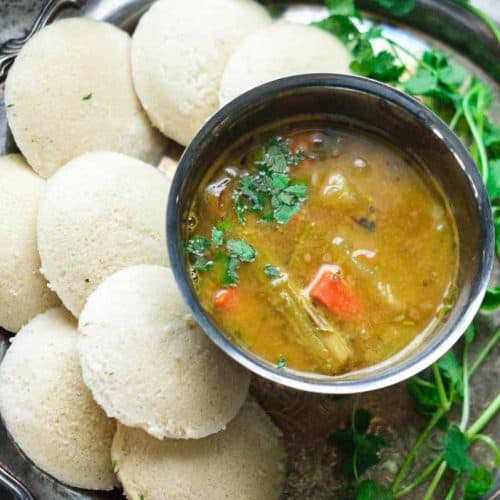 Tasty quinoa idli