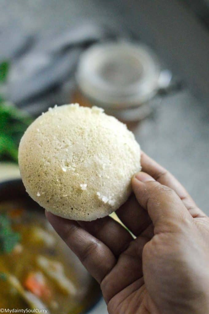 Soft Idli made from quinoa