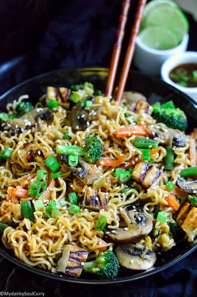 tasty instant pot hakka noodles