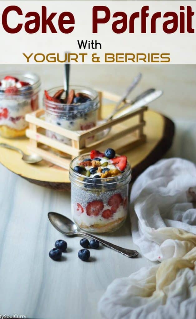 Pin of Cake Yogurt Parfrait