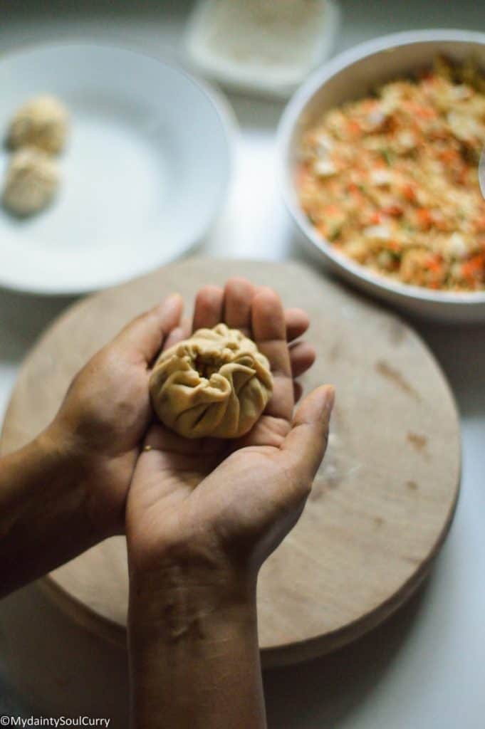 ready to steam dumplings