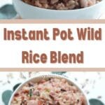 Instant Pot Wild Rice Blend - My Dainty Soul Curry