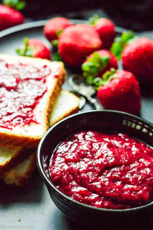 no sugar no pectin instant pot strawberry jam