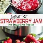 How to make strawberry jam in the instant pot