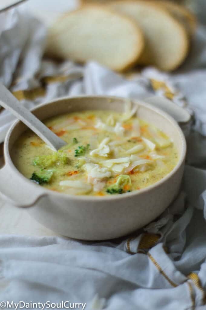 Instant pot broccoli soup