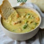Instant pot broccoli cheddar soup