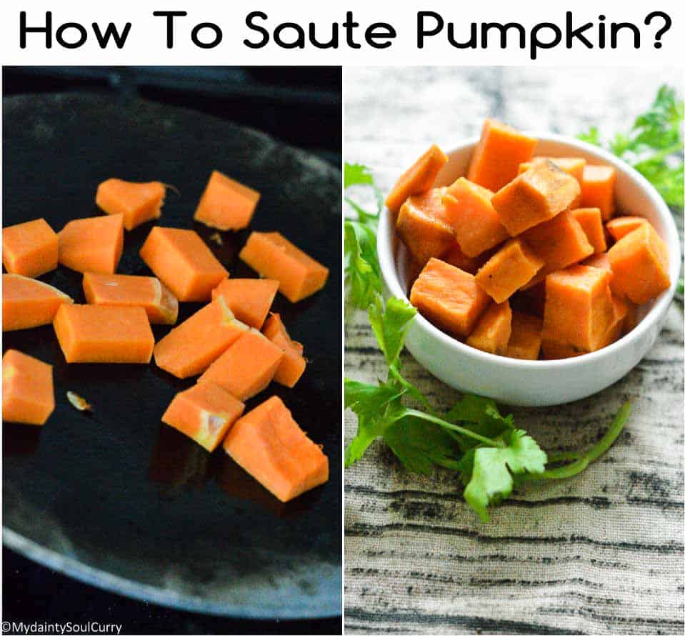 How to saute pumpkin