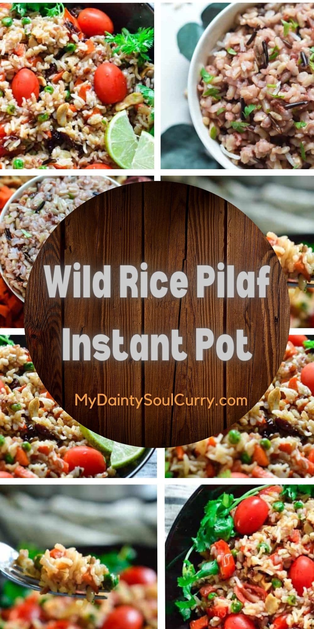 Wild Rice Pilaf Instant Pot My Dainty Soul Curry