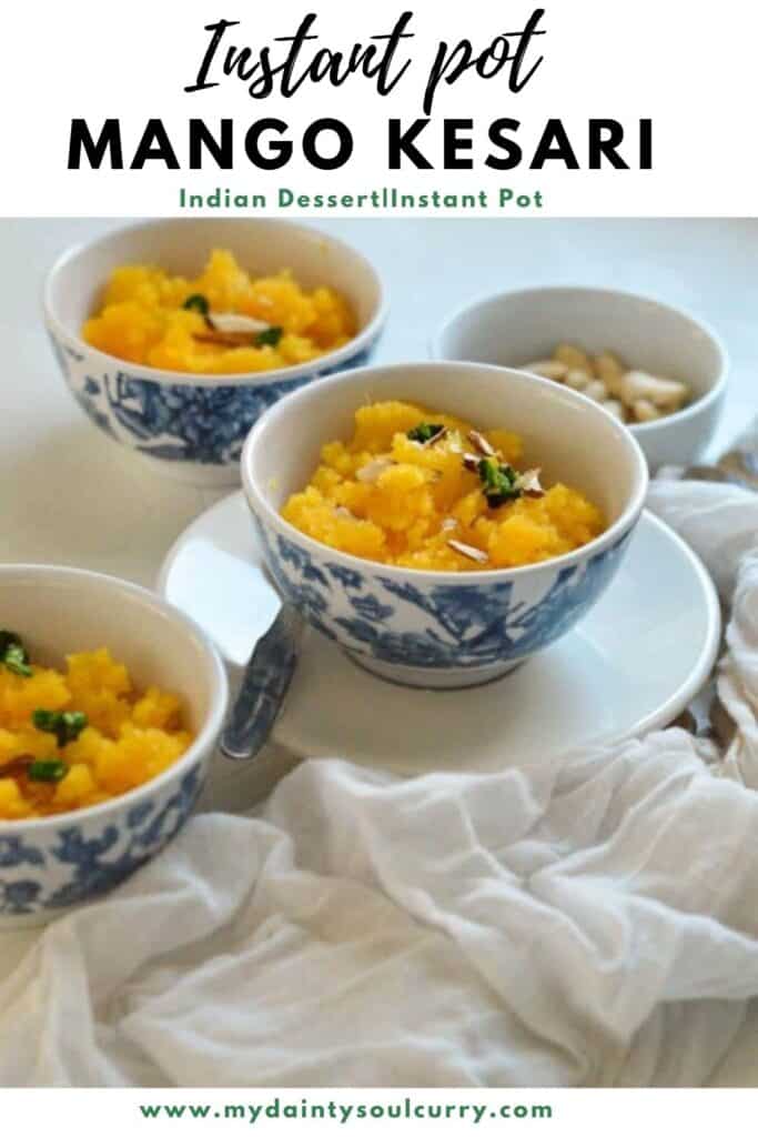 Mango kesari pin