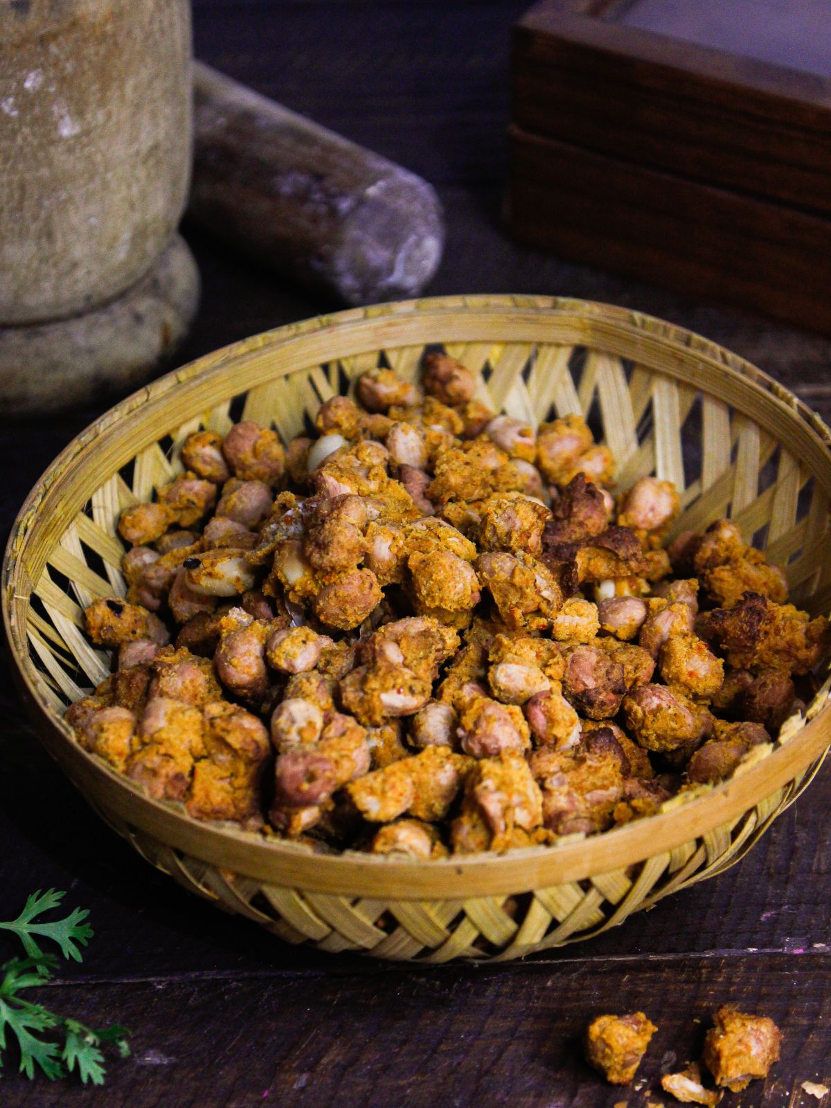 Yummy Air Fried Crunchy Masala Peanuts