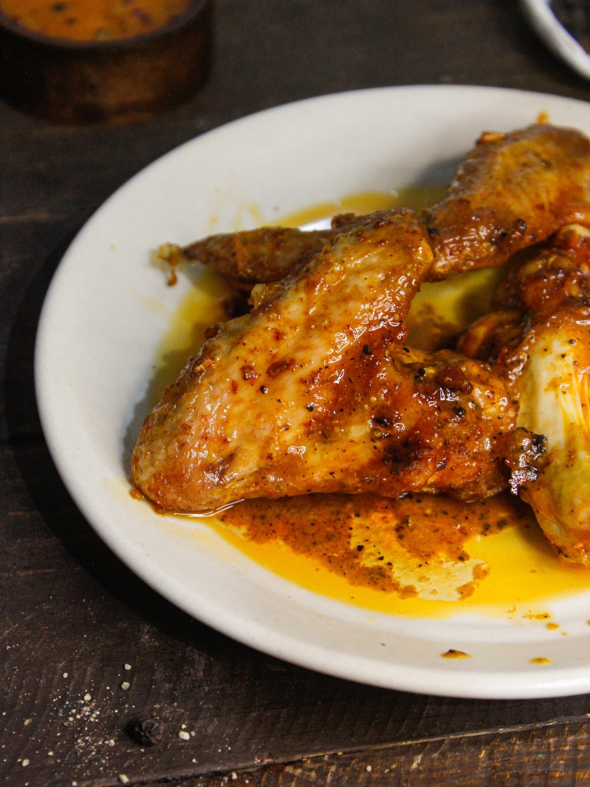 Zoom in top view image of Air Fried Honey Sriracha Chicken Wings