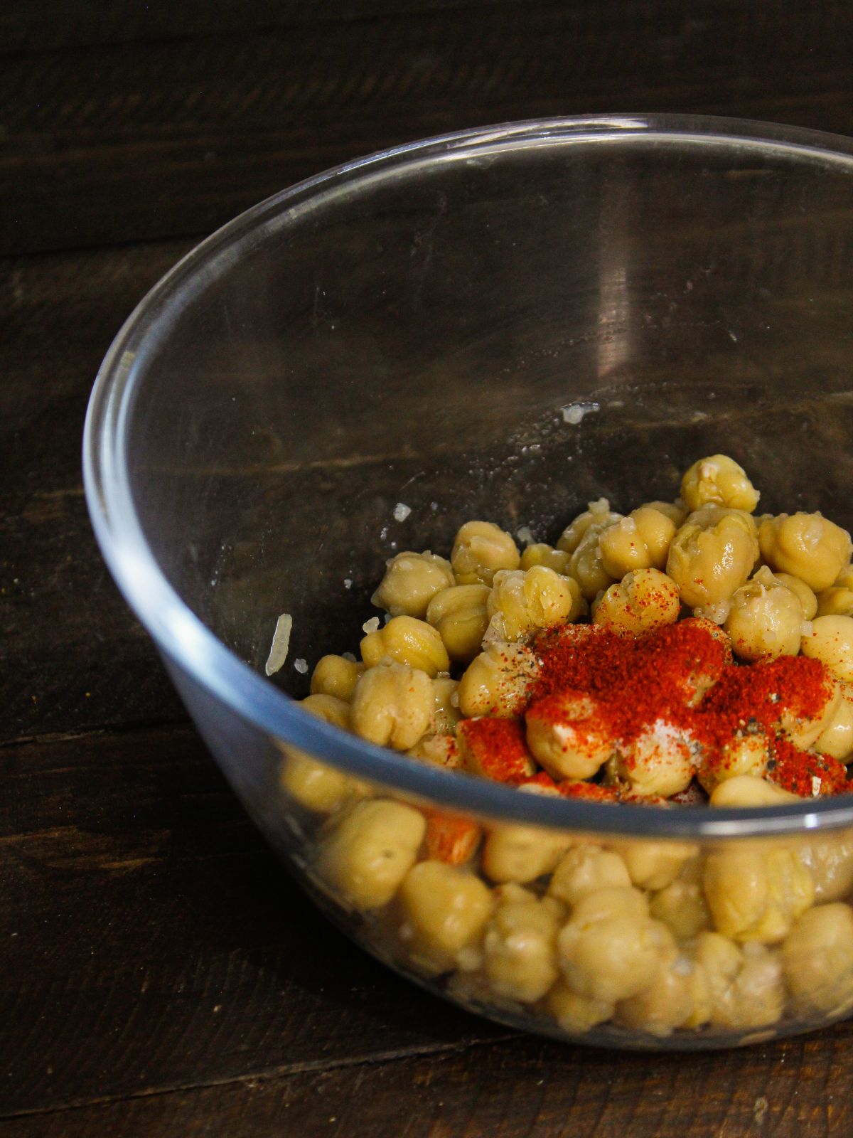 Add Red chili powder to the bowl