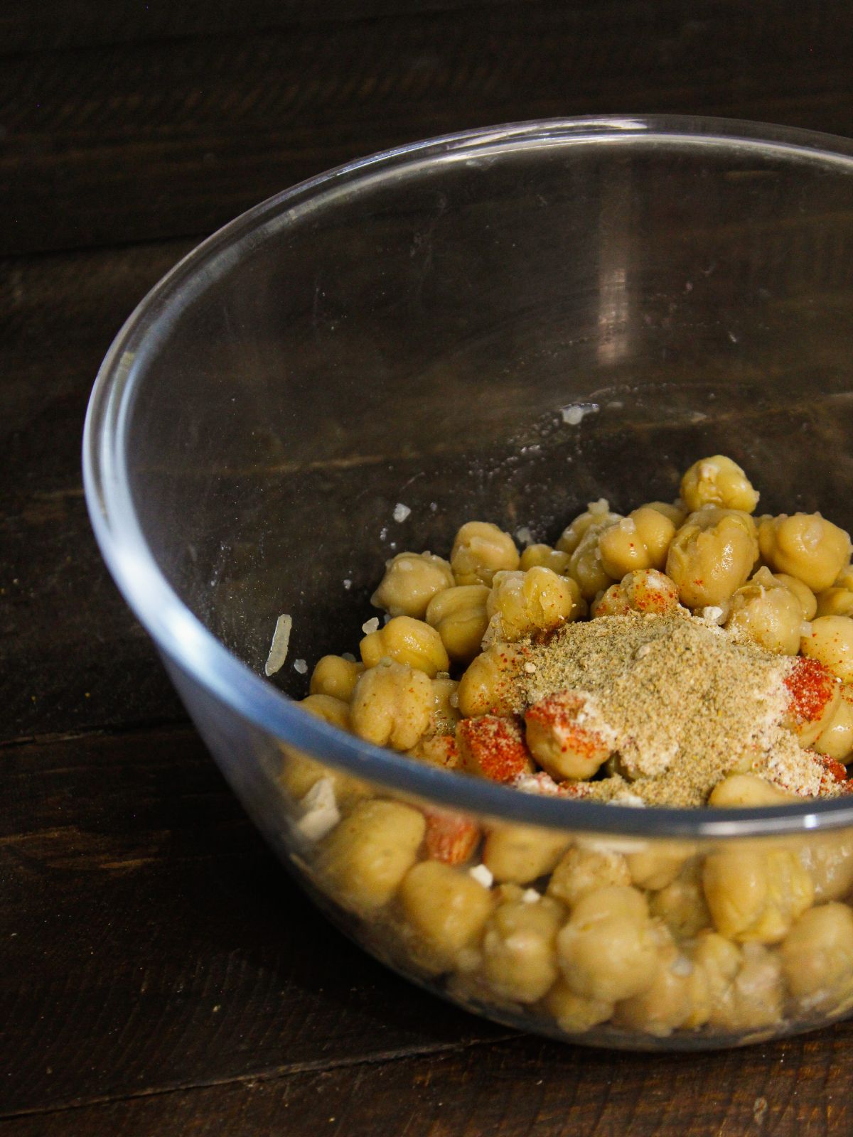 Add Dry mango powder to the bowl