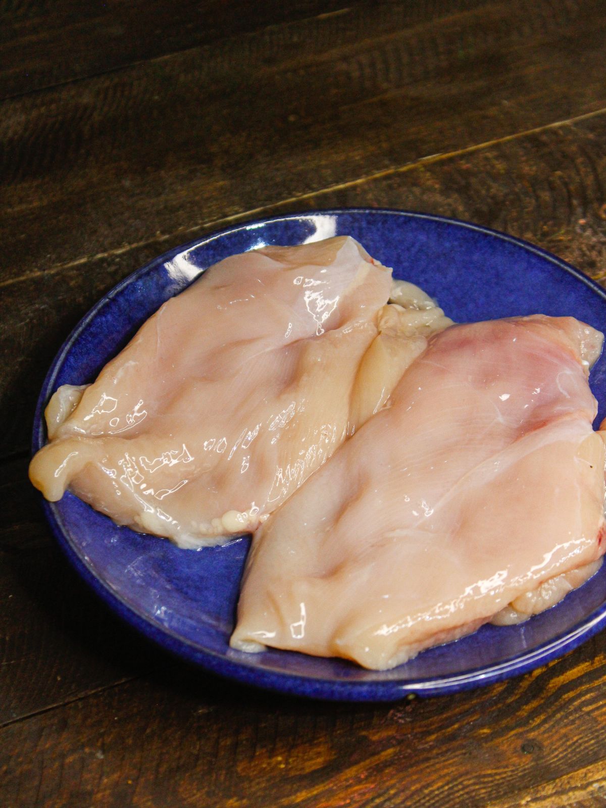 Chicken breast in a plate