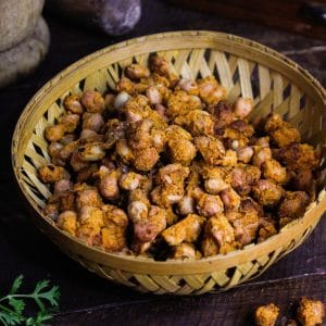 Featured Img of Air Fried Crunchy Masala Peanuts