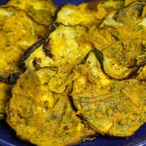 Featured Img of Begun Bhaja Crispy Fried Eggplant