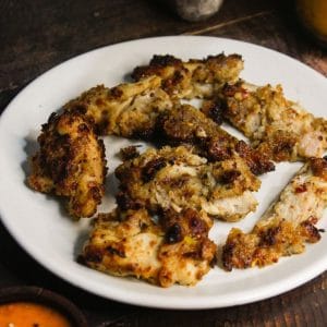 Featured Img of Cheesy Chicken Tenders with Chili Mayo Dip