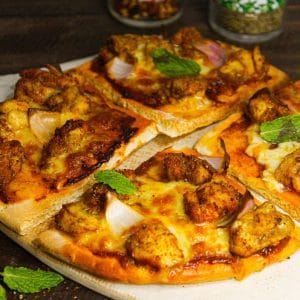 Featured Img of Tandoori Chicken Pizza