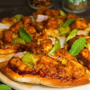 Featured Img of Tandoori Paneer Pizza