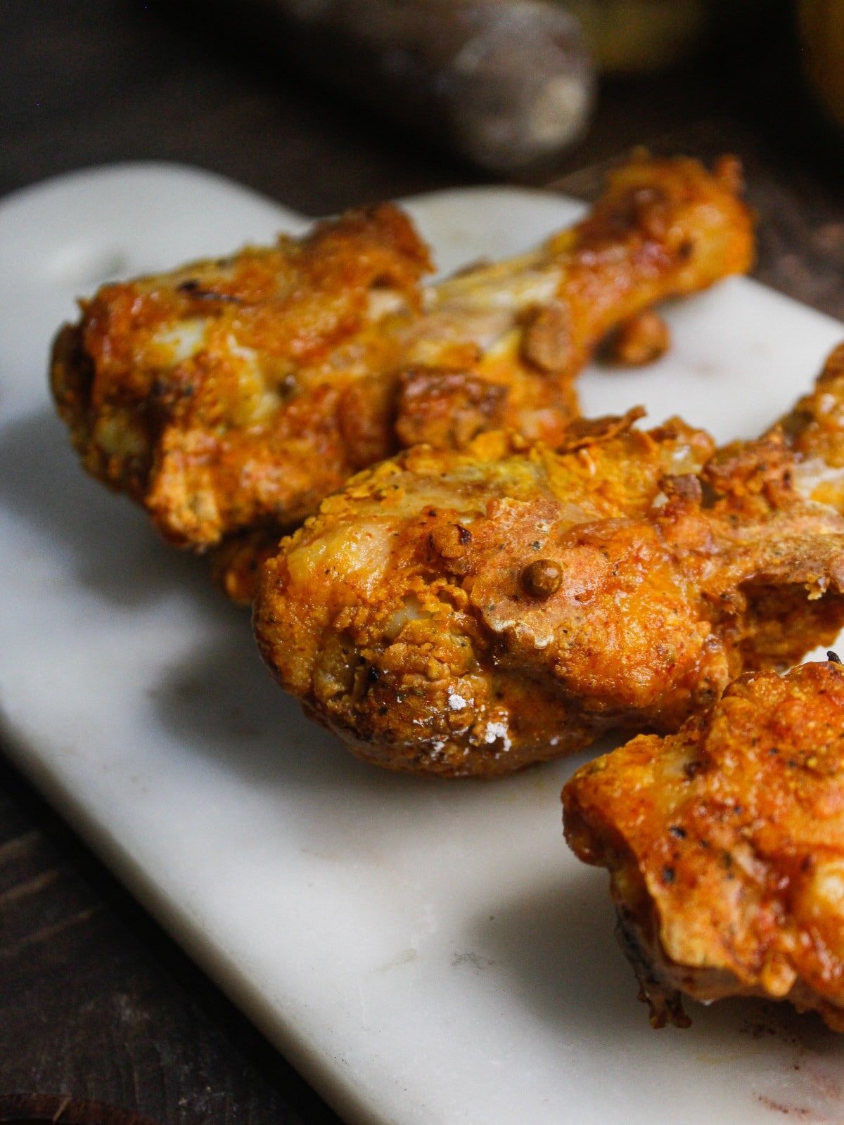 Delicious Spicy Fried Chicken Drumsticks