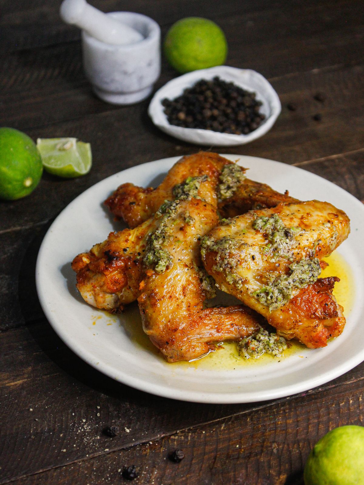 Citrus Baked Wings - Lemon Pepper, Lime Pepper and Orange Pepper : r/Wings