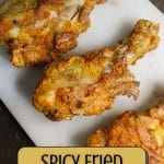 Spicy Fried Chicken Drumsticks PIN (1)
