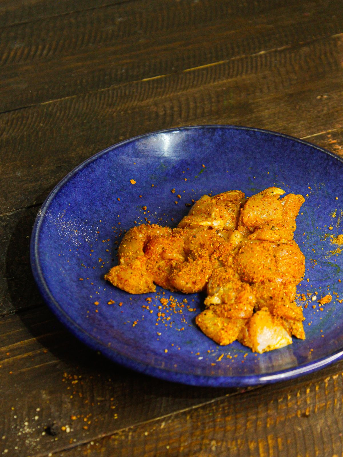 Marinate chicken pieces properly 