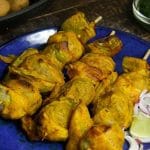 Tandoori Potatoes With Green Chutney PIN (3)