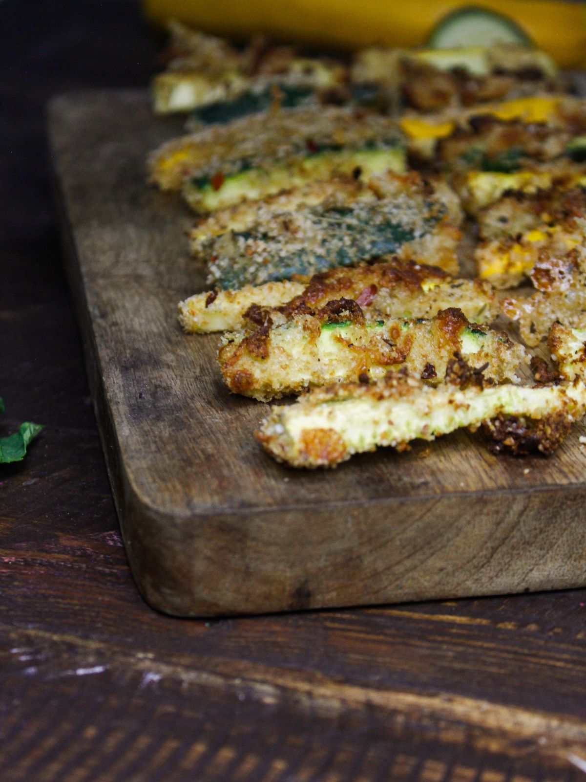 Yummy Zucchini Baton Fries with Chili Mayo Dip