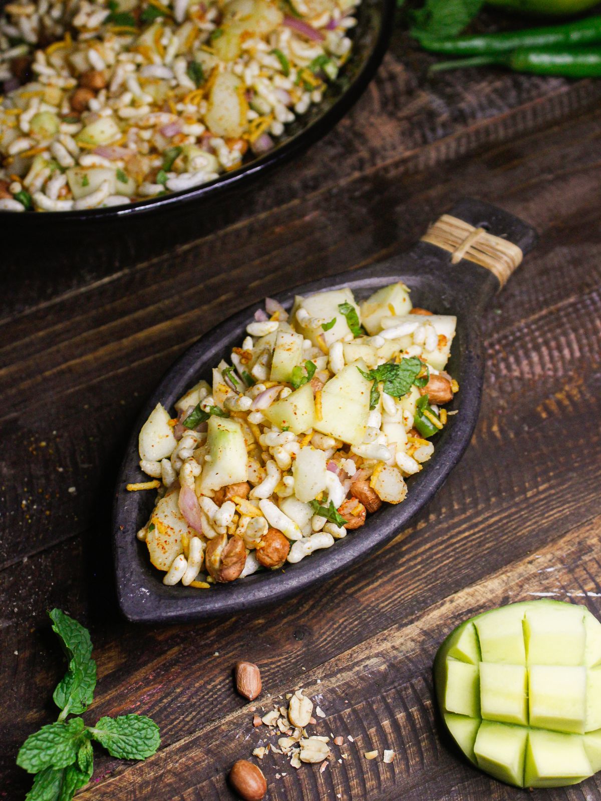 Spicy Crunchy Raw Mango Salad