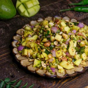 Featured Image of South Indian Raw Mango Salad With Sprouts