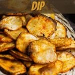Spicy Sweet Potato Chips With Chili Mayo Dip PIN (3)